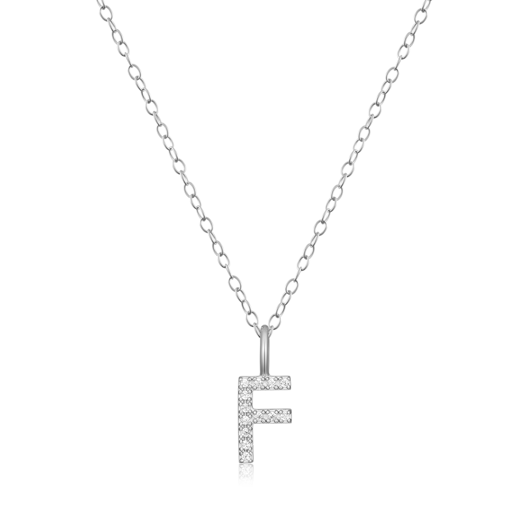 Initial Diamond Necklace