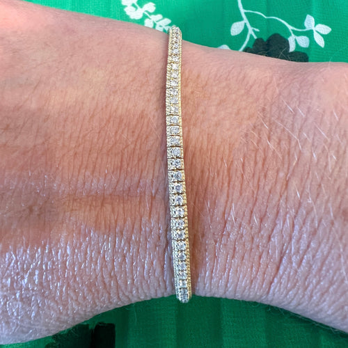 Estate Diamond Tennis Bracelet