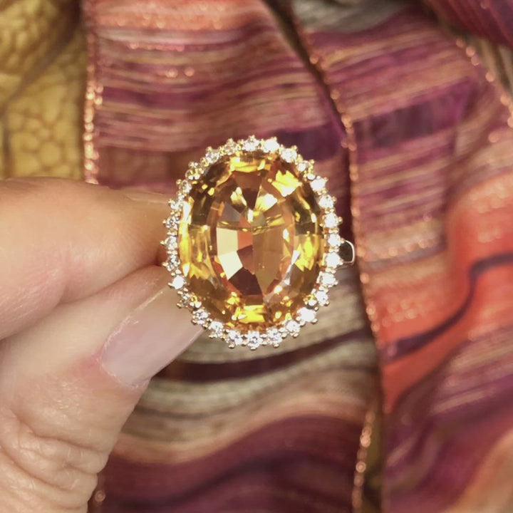 Imperial Topaz Ring