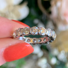 Load image into Gallery viewer, Estate Diamond Eternity Band