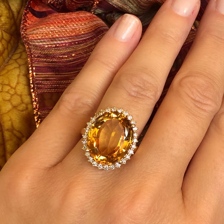 Imperial Topaz Ring