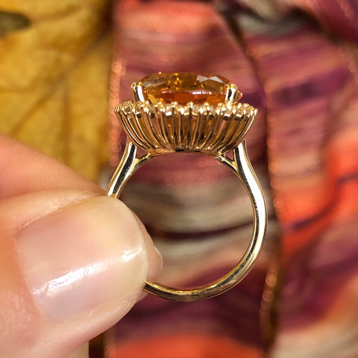 Imperial Topaz Ring