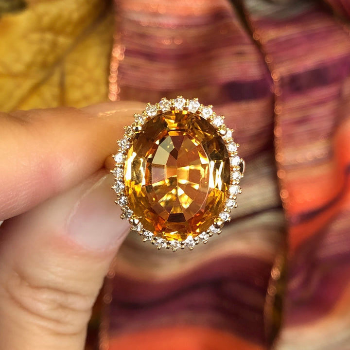 Imperial Topaz Ring