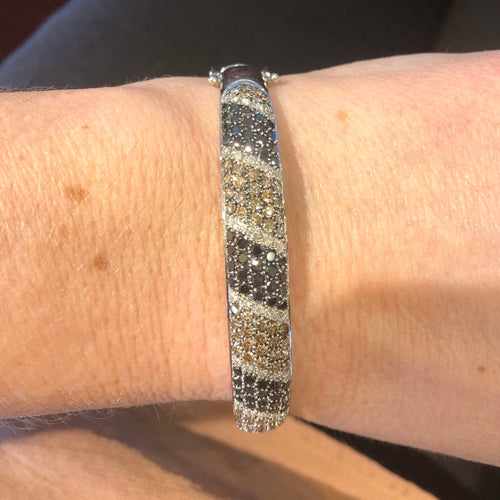 Estate Diamond Bangle Bracelet