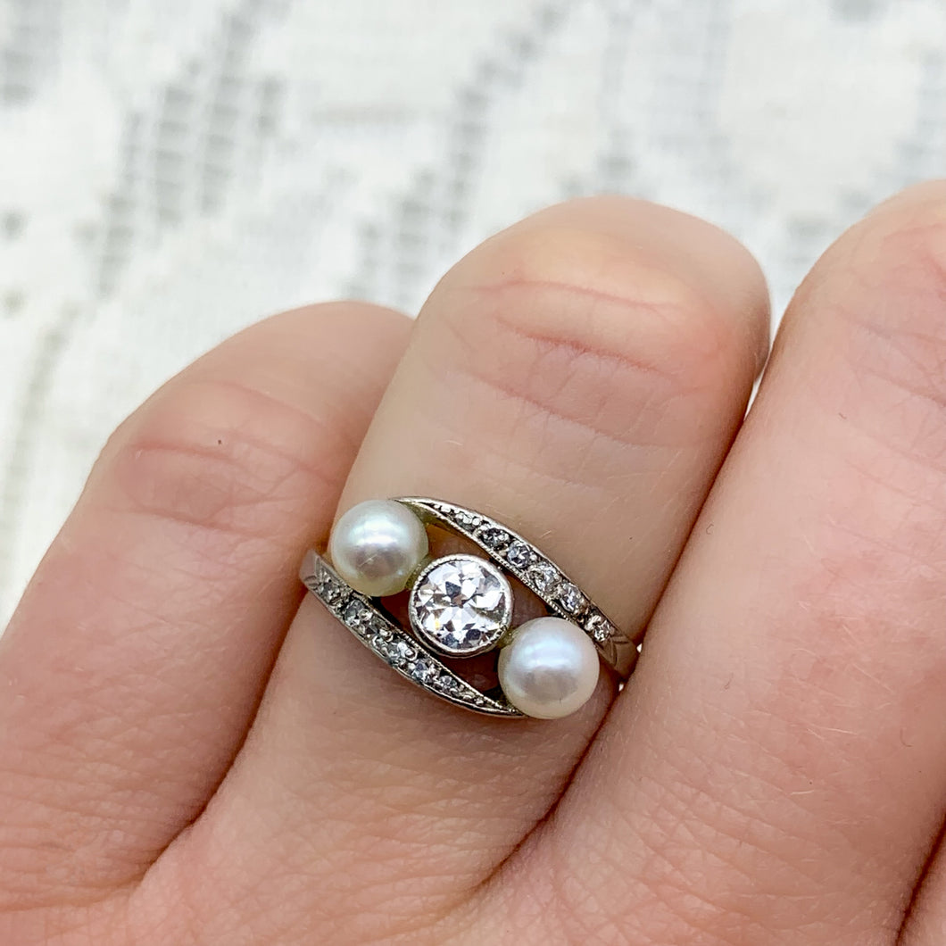 Antique Pearl Ring