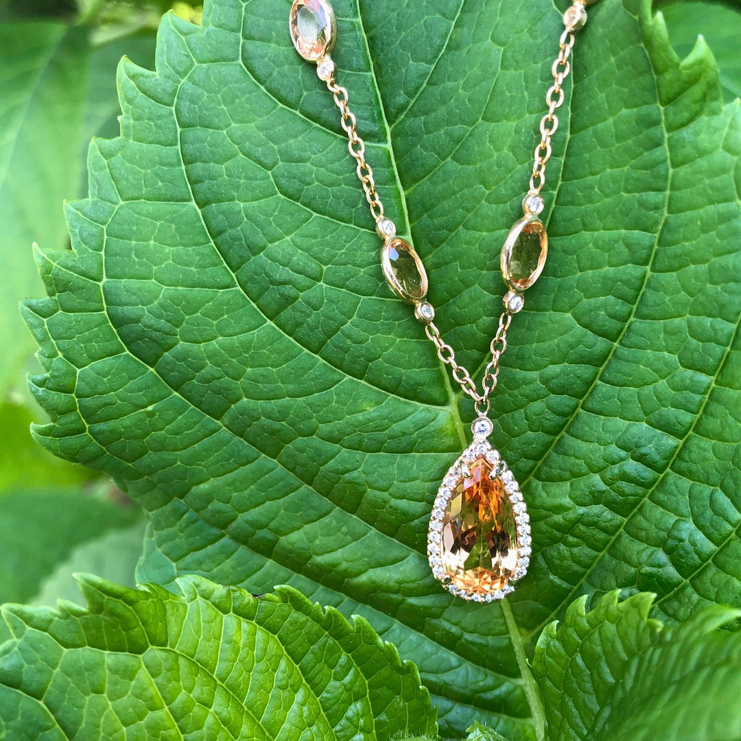 Imperial Topaz Necklace