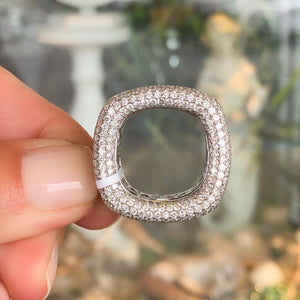 Diamond Pave Estate Eternity Band