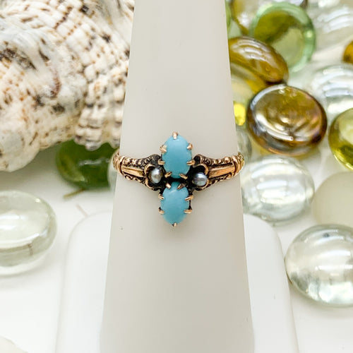 Victorian Turquoise Ring