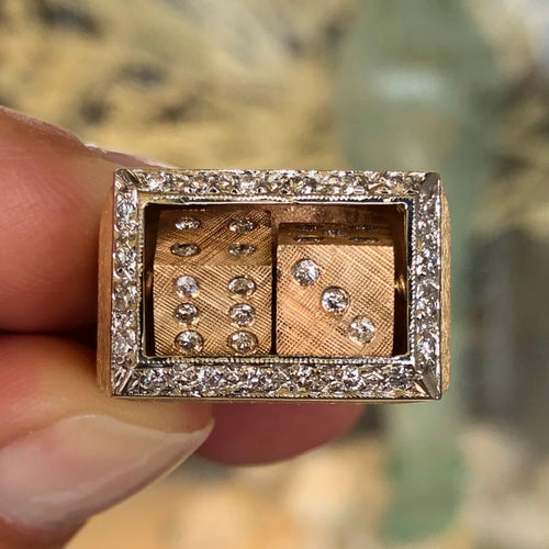 Vintage Dice Ring