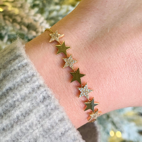 Star Diamond Bracelet