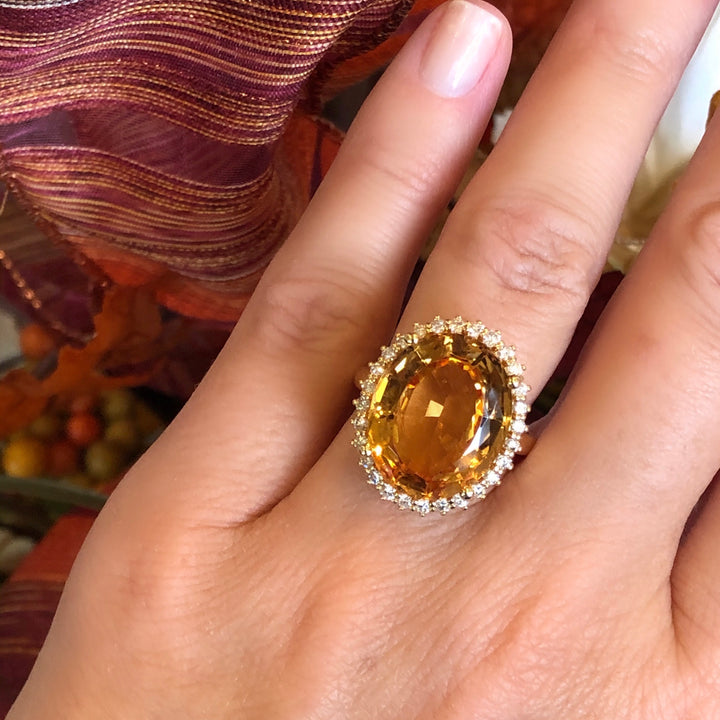 Imperial Topaz Ring