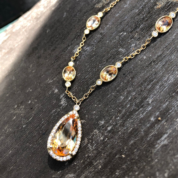 Imperial Topaz Necklace