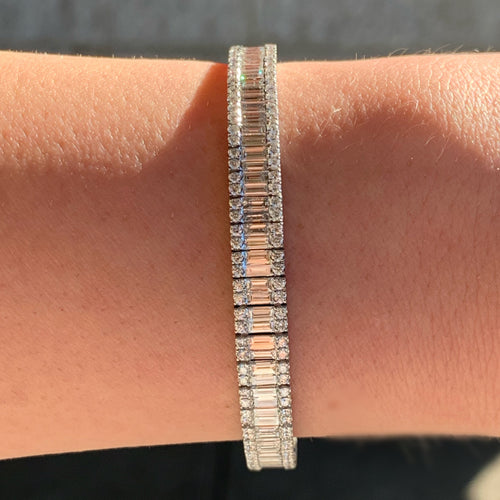 Baguette Tennis Bracelet