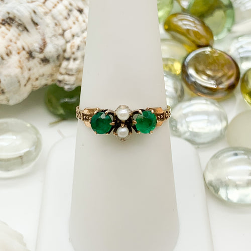 Victorian Green Ring