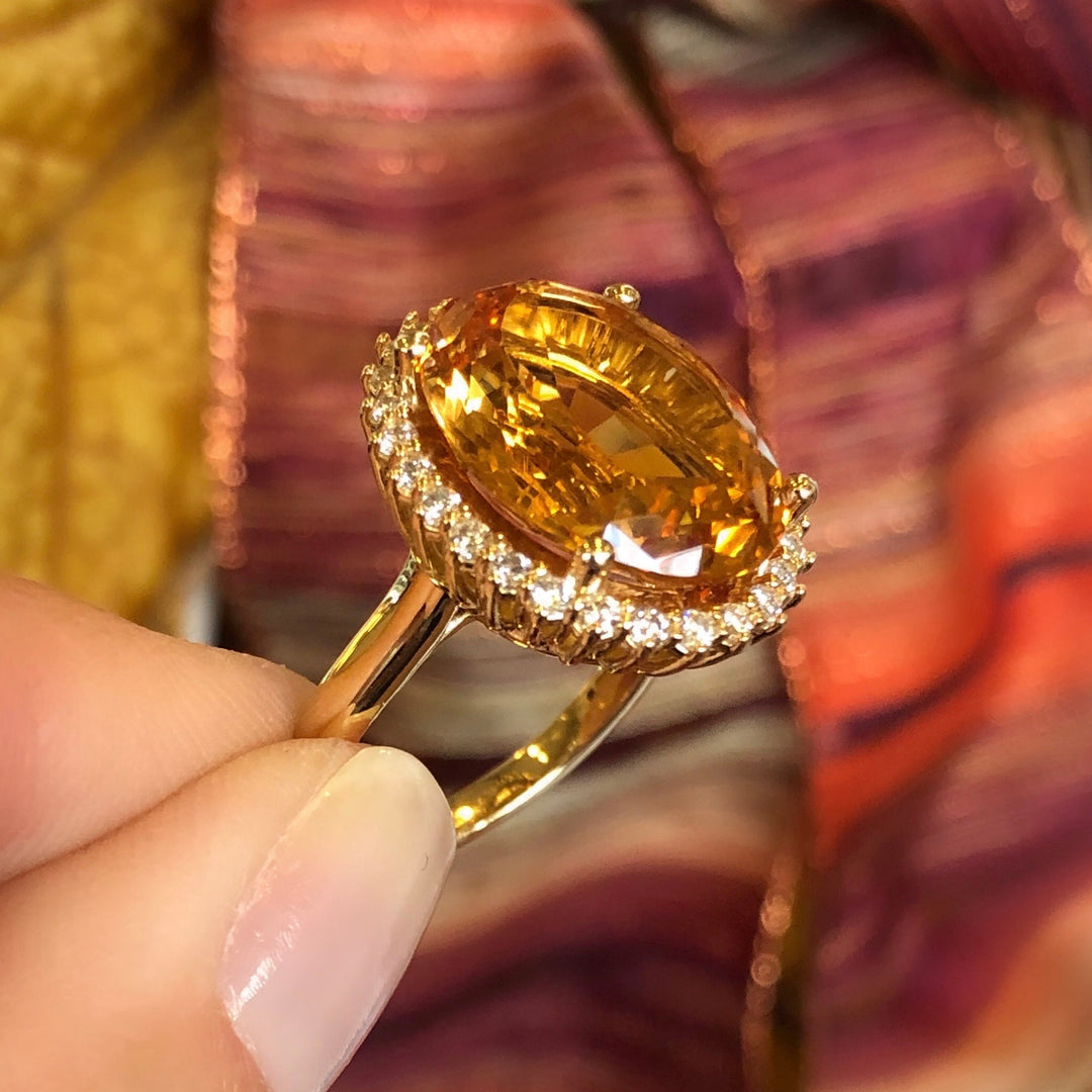 Imperial Topaz Ring