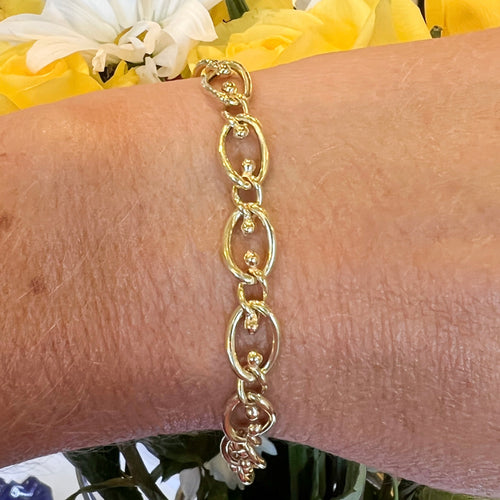 Estate 18kt Yellow Gold Bracelet